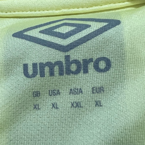 Umbro Burnley FC men’s Away soccer Jersey 2023/24 CORK #4 yellow maroon size XL - Picture 10 of 16